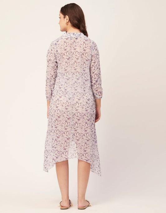 Long Sheer Vacation Dress