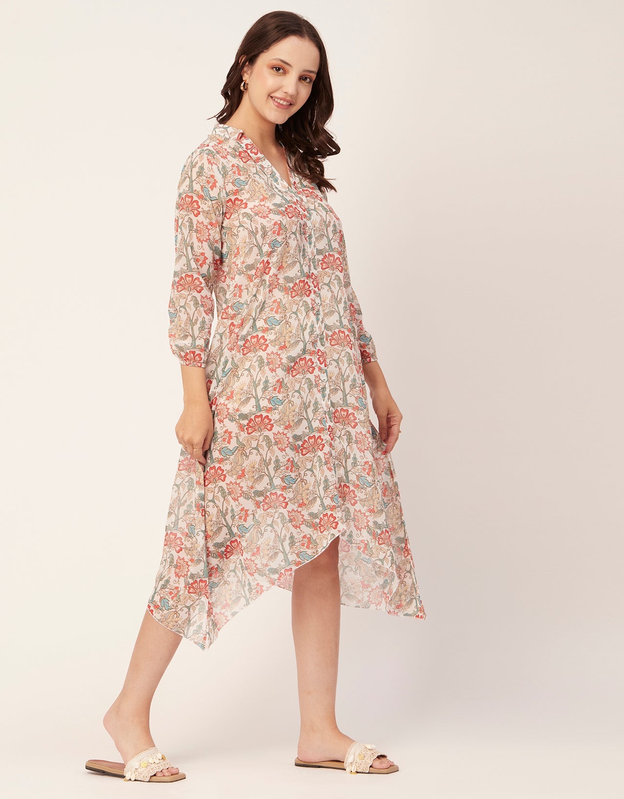 Long Sheer Vacation Dress