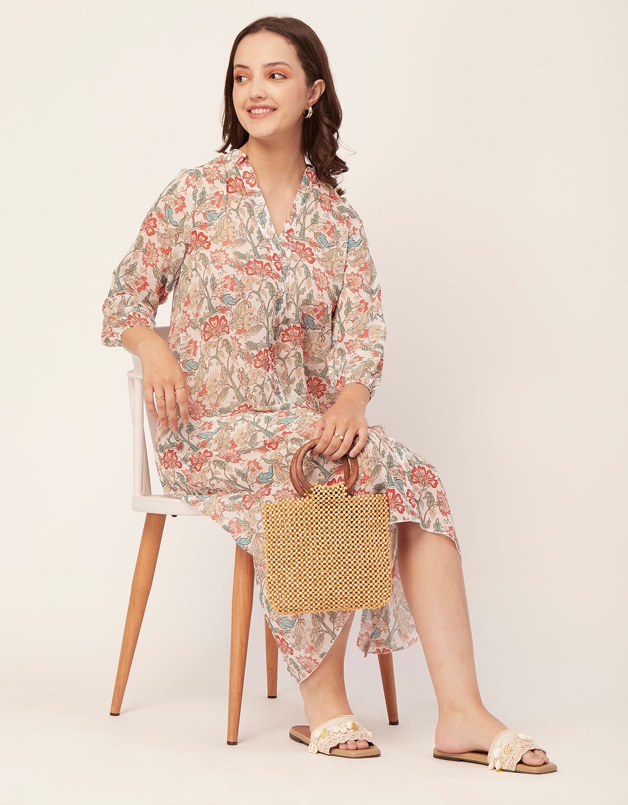 Long Sheer Vacation Dress