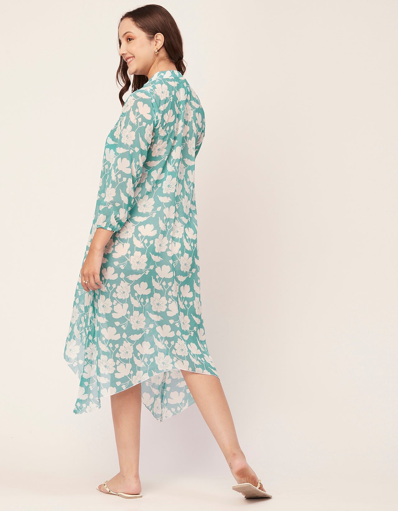 Long Sheer Vacation Dress