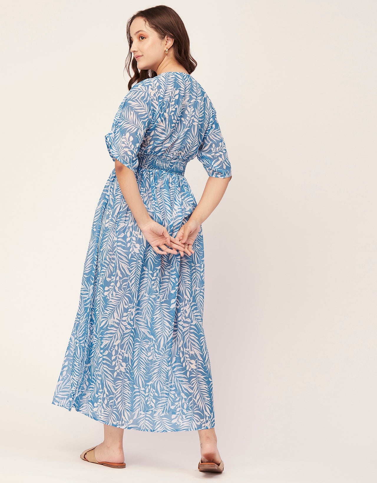 Long Sheer Coverup Dress