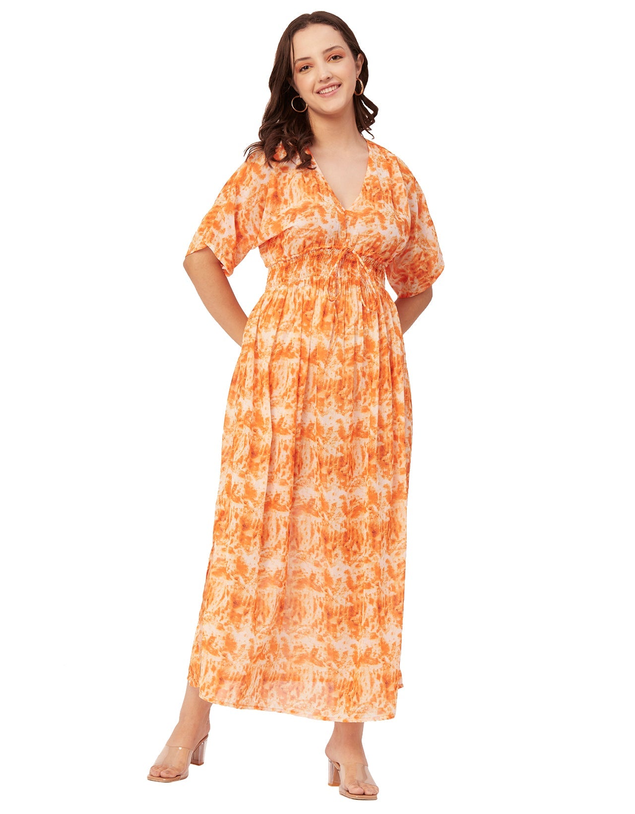 Long Sheer Coverup Dress