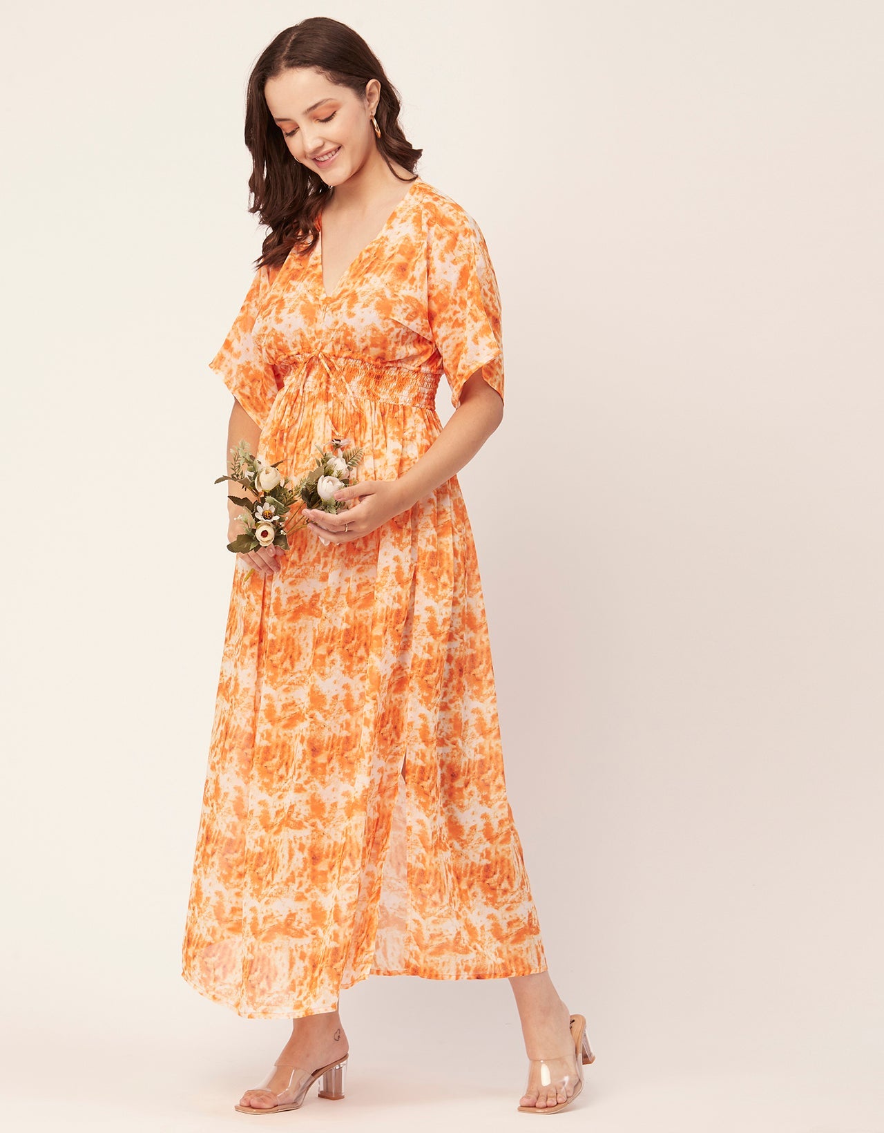 Long Sheer Coverup Dress