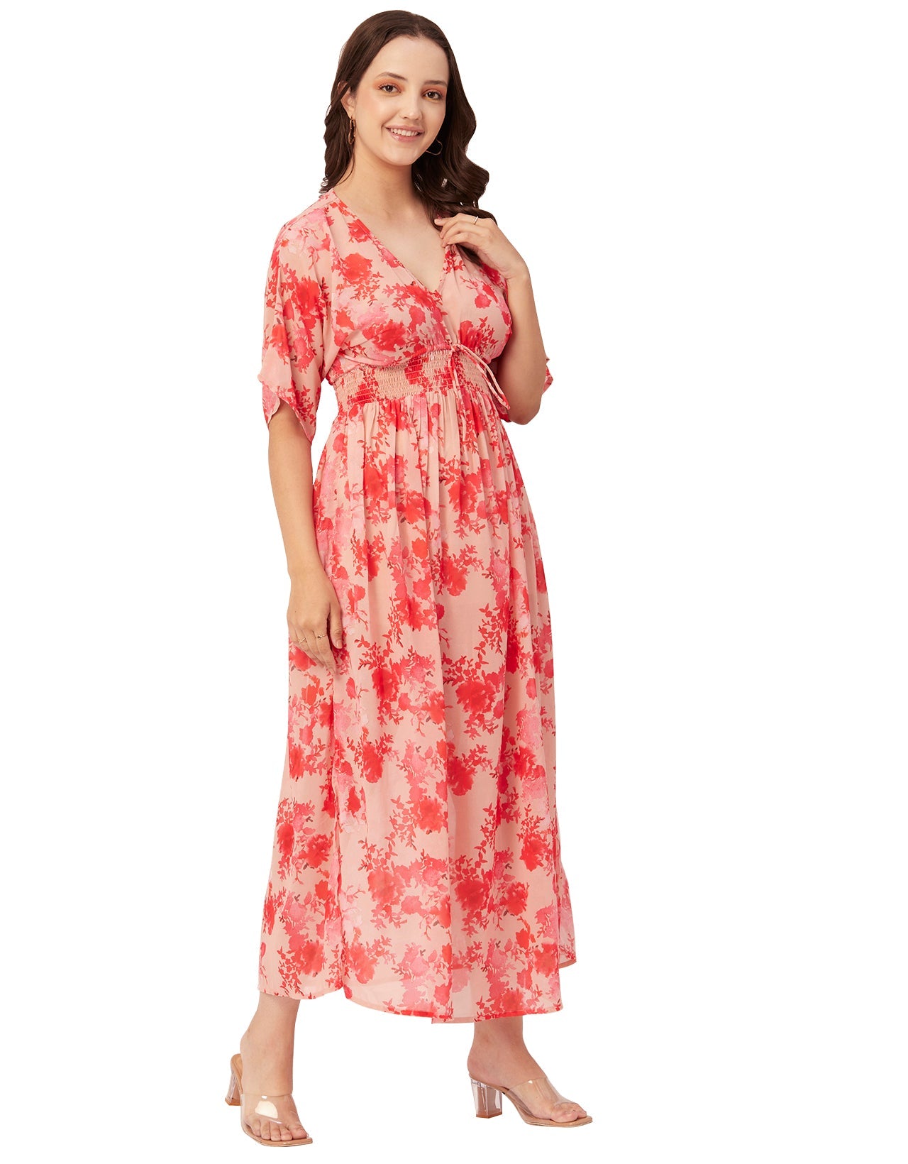 Long Sheer Coverup Dress