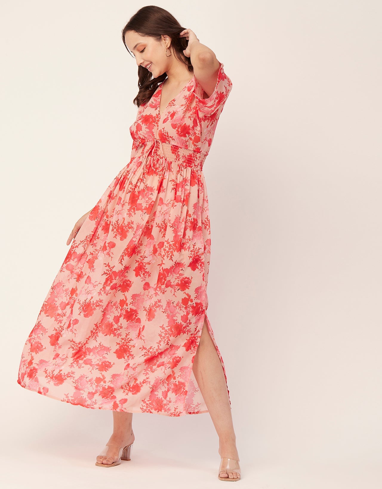 Long Sheer Coverup Dress