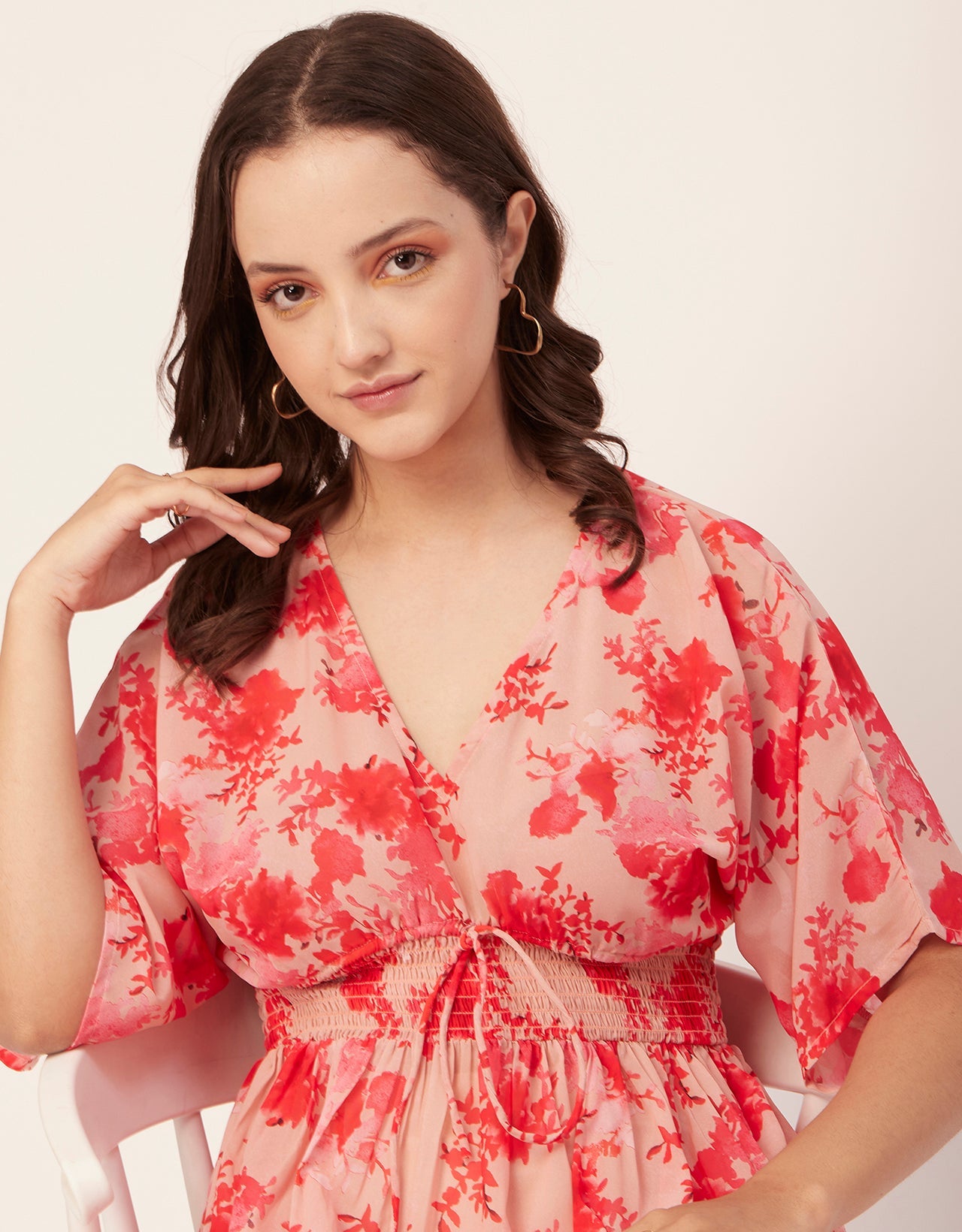 Long Sheer Coverup Dress