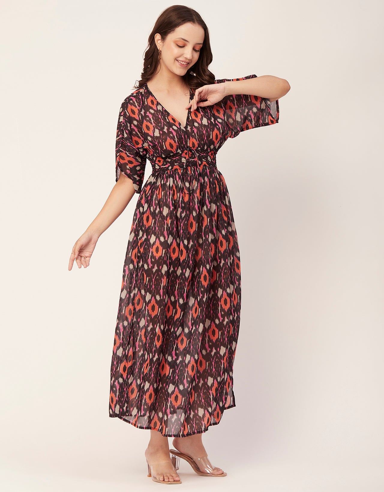 Long Sheer Coverup Dress