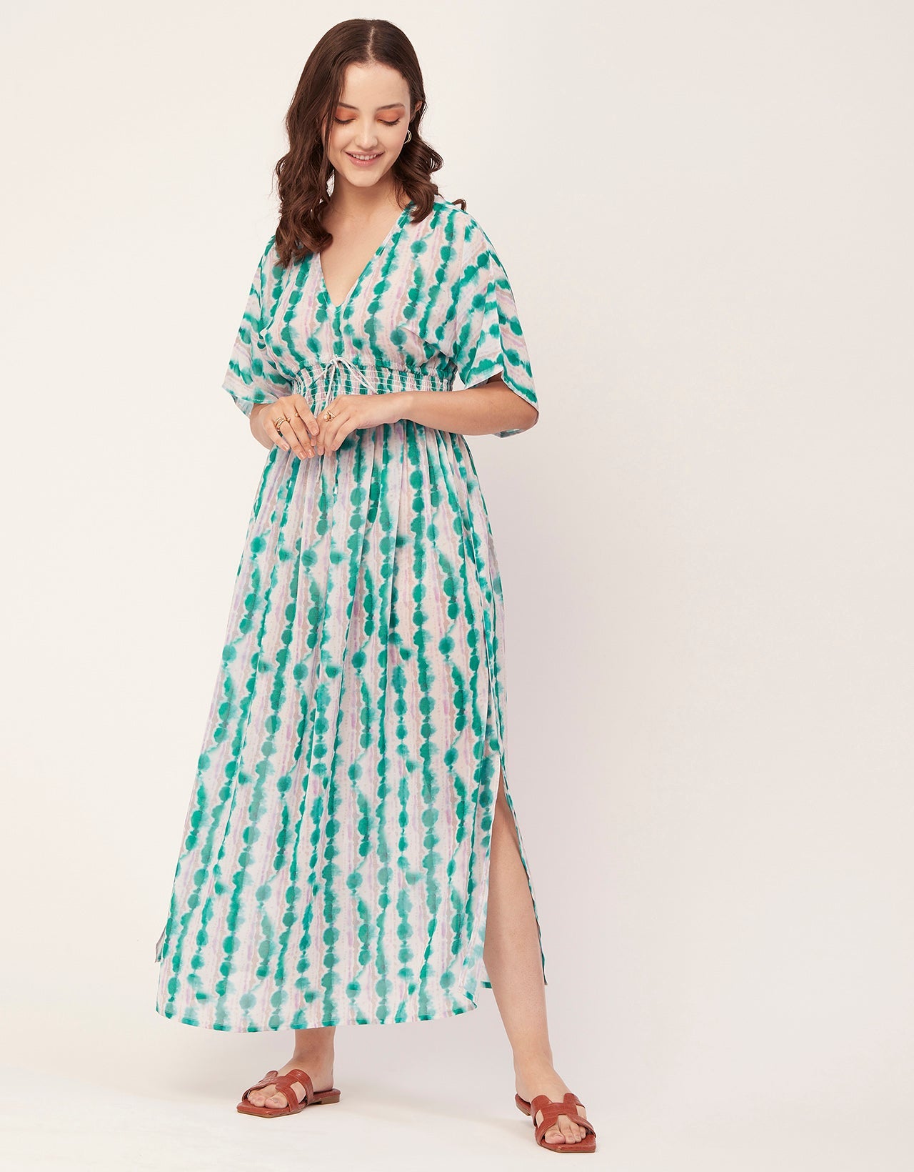 Long Sheer Coverup Dress