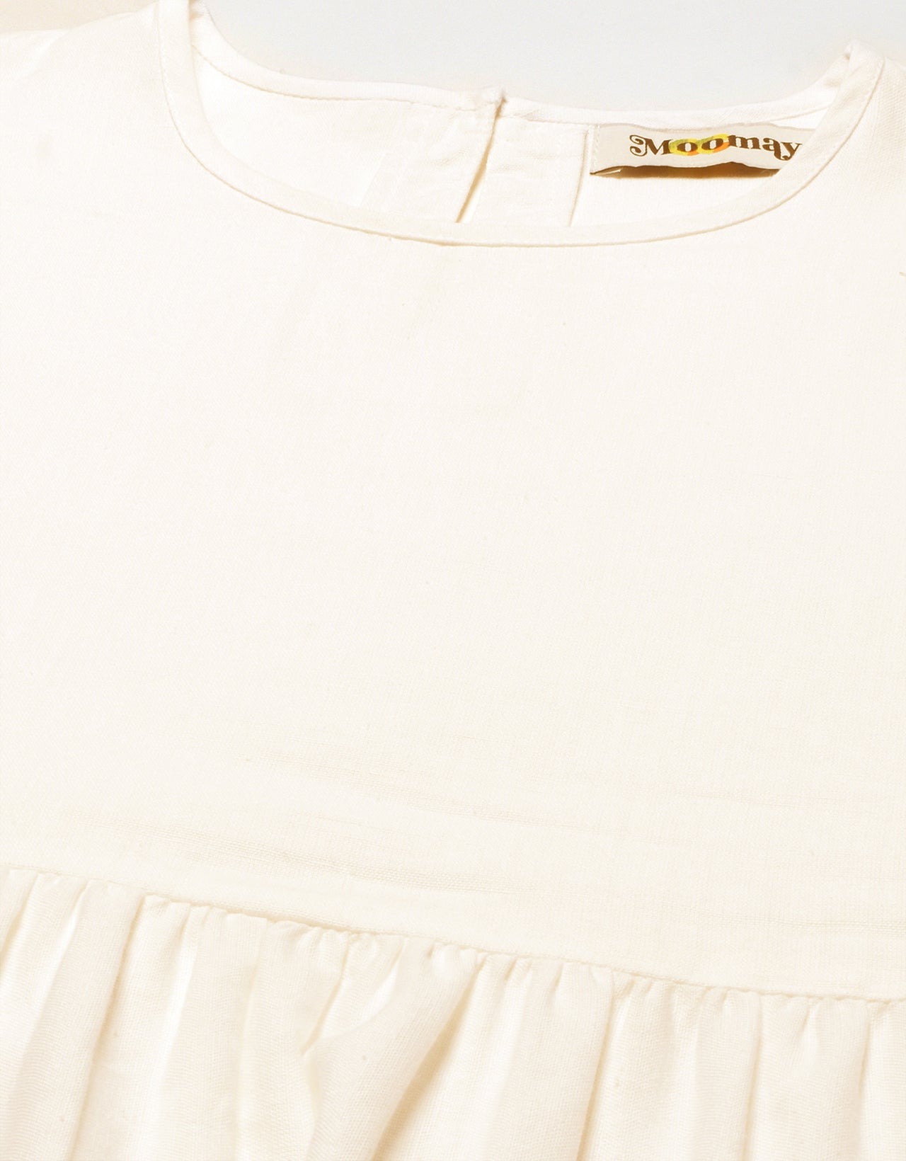 Flared Dress, Round Neck