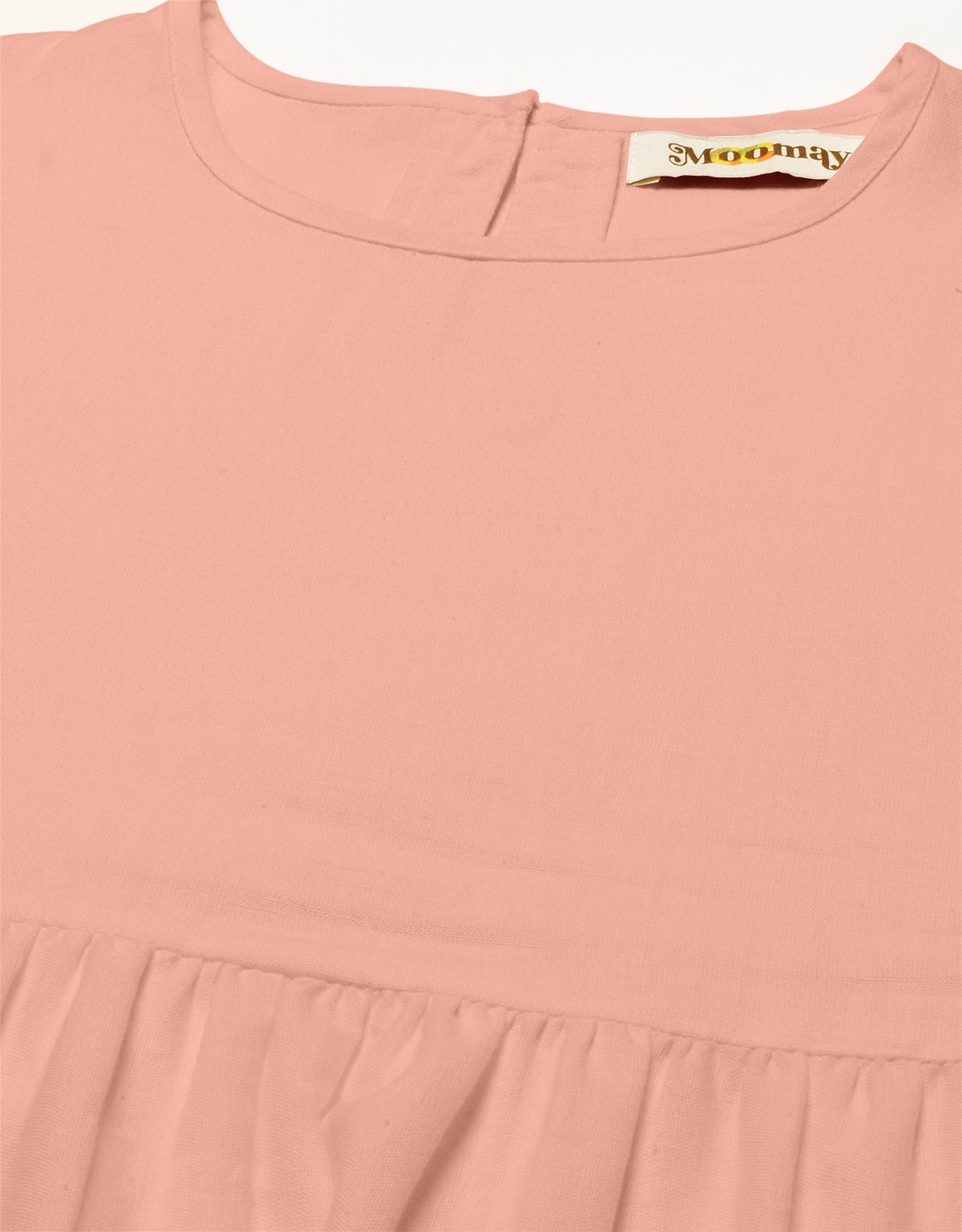 Flared Dress, Round Neck