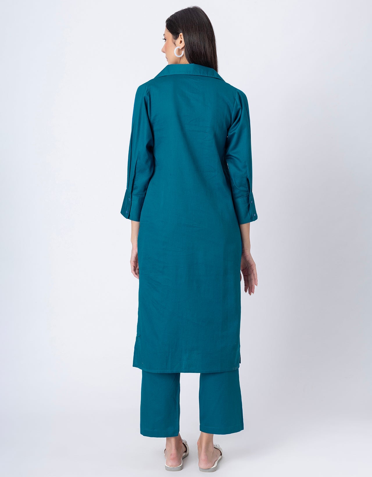 Designer Stylish 3-Pc Indo-Western Women's Kurta & Pants Set