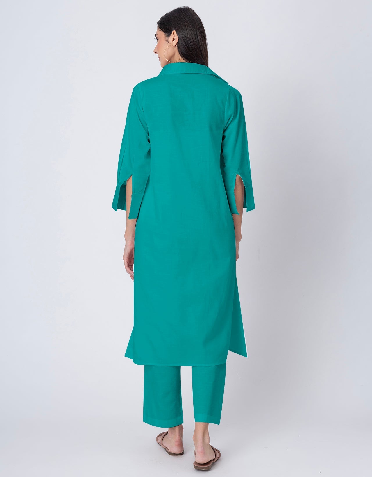 Designer Stylish 3-Pc Indo-Western Women's Kurta & Pants Set