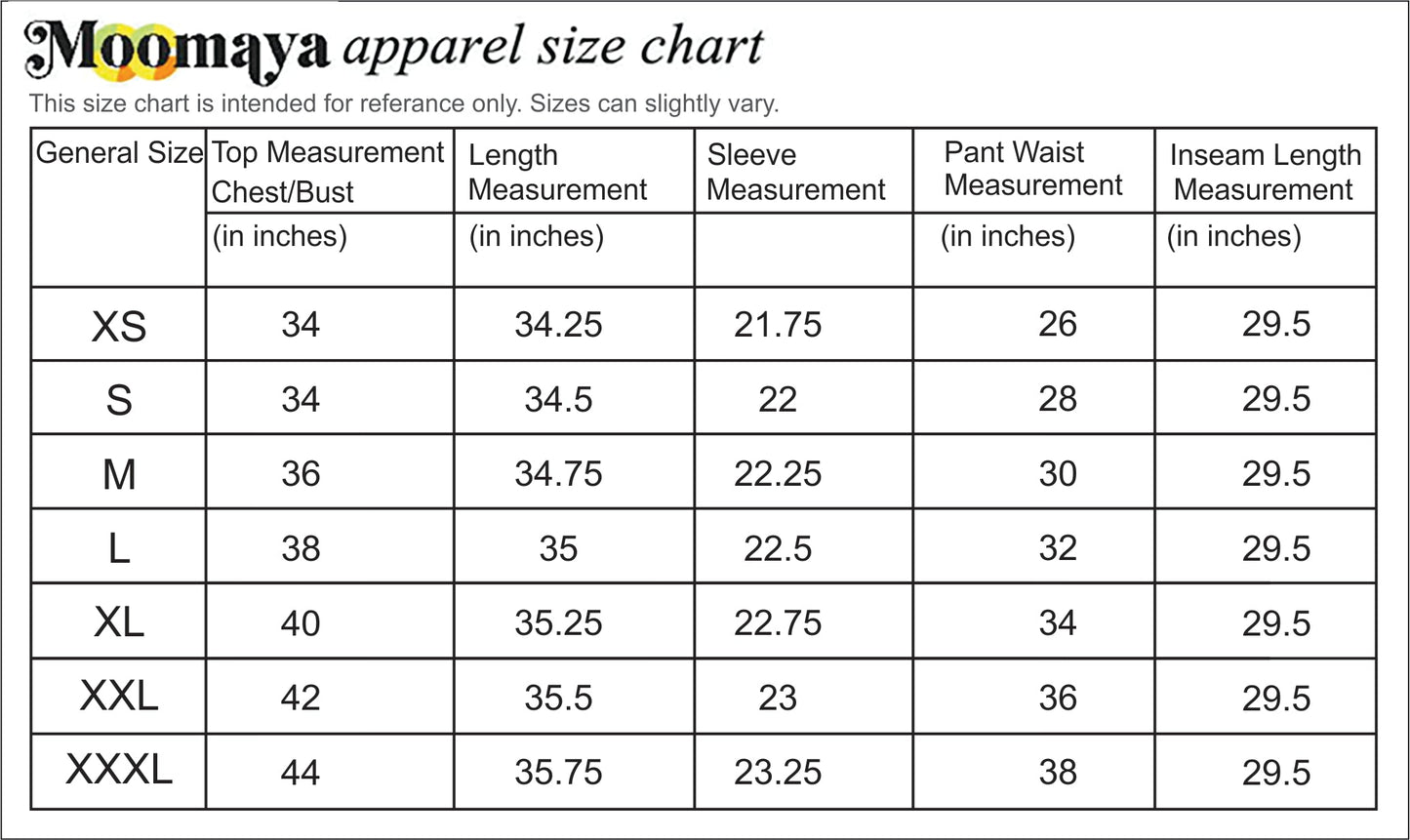 Women Co-ord Set, Long Sleeve Kurta With High-Low Hem