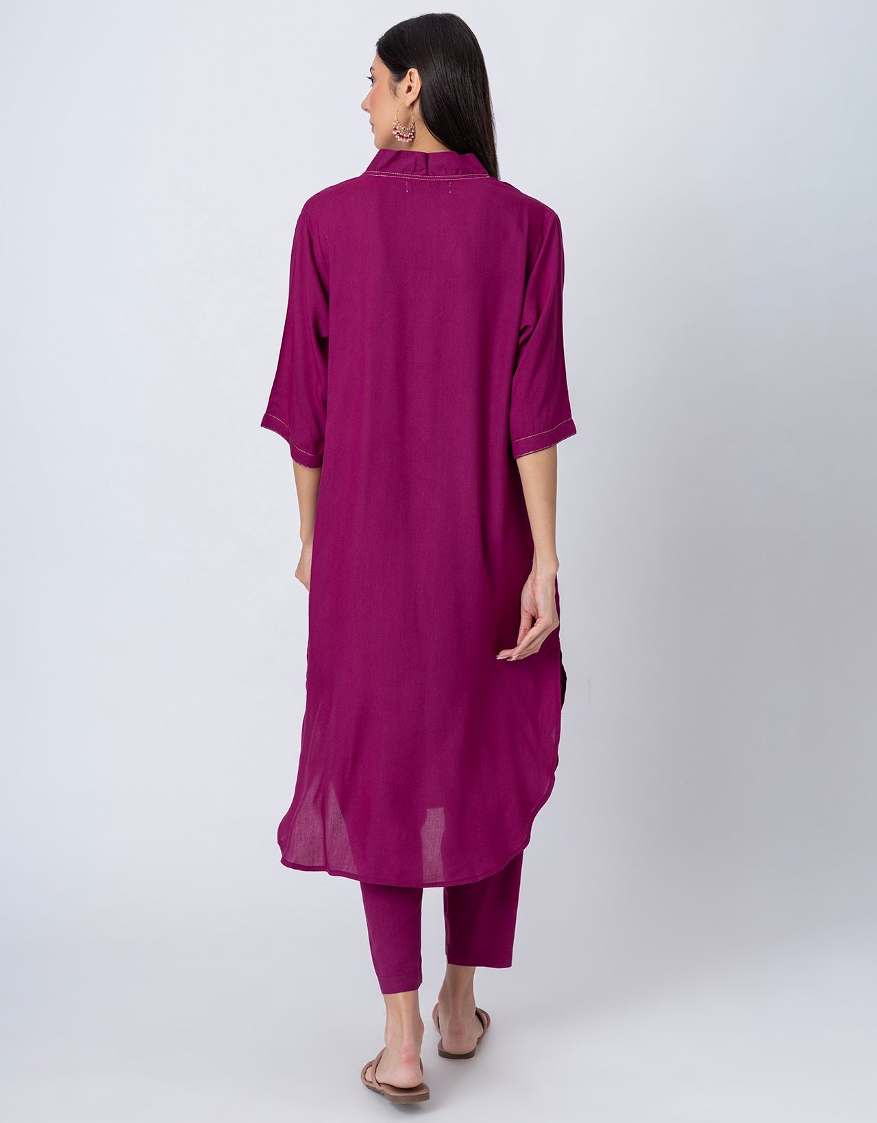 Soft and Comfy Loosefit Kurta and Pants Set For Women's