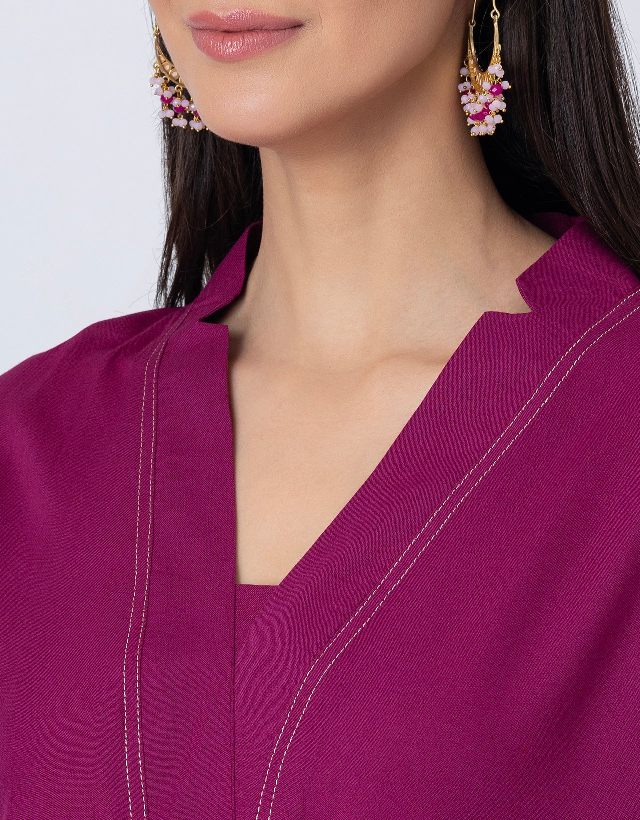 Soft and Comfy Loosefit Kurta and Pants Set For Women's