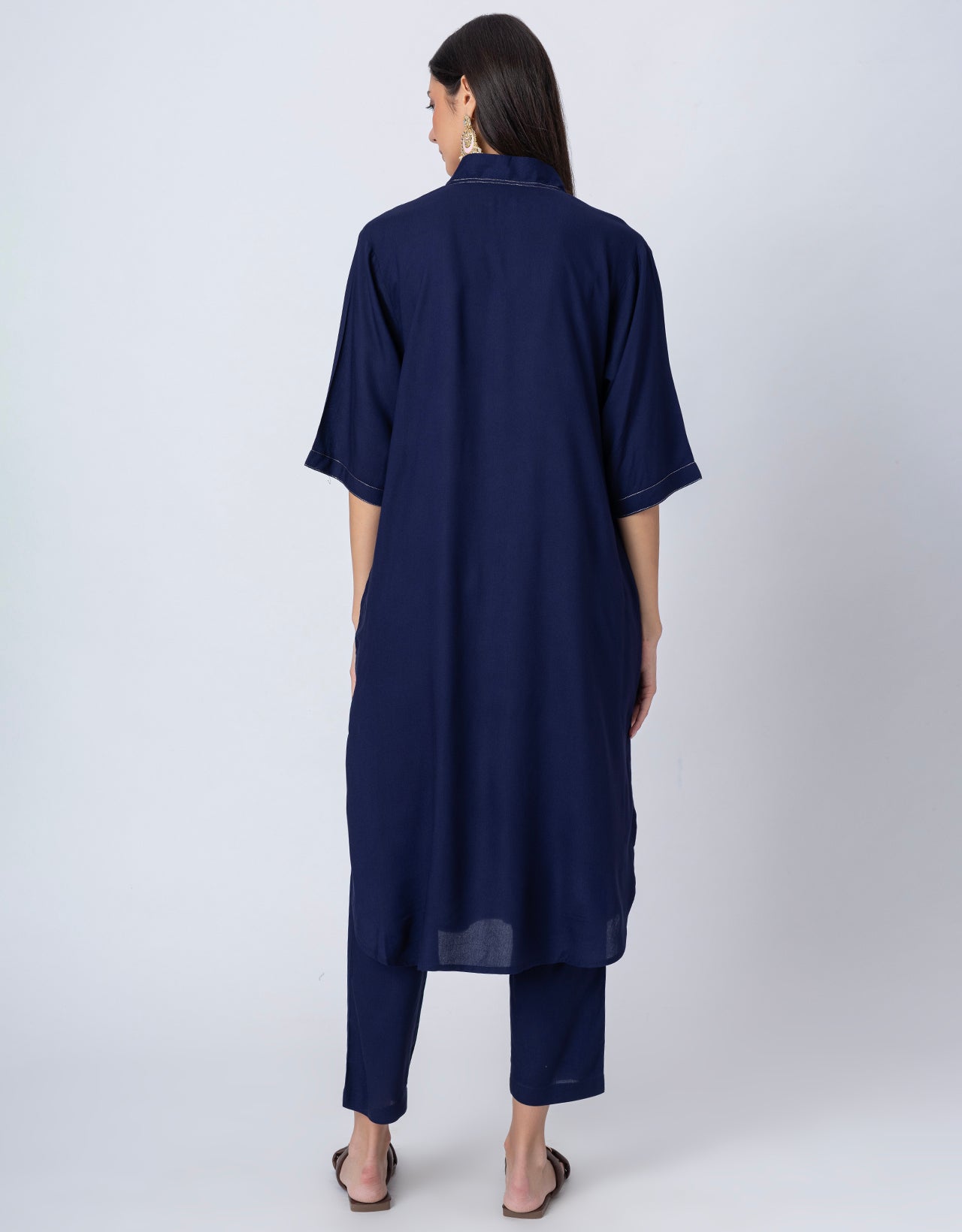 Soft and Comfy Loosefit Kurta and Pants Set For Women's