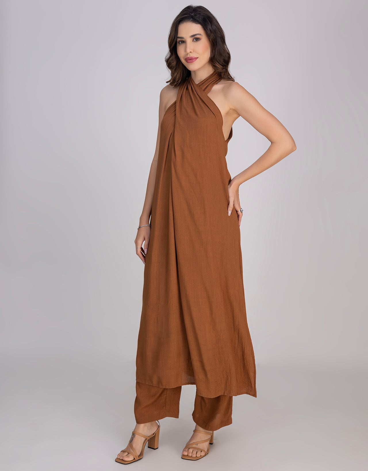 Moomaya Women's Kurta With Palazzo Pants Indian Wear Outfit With Pockets