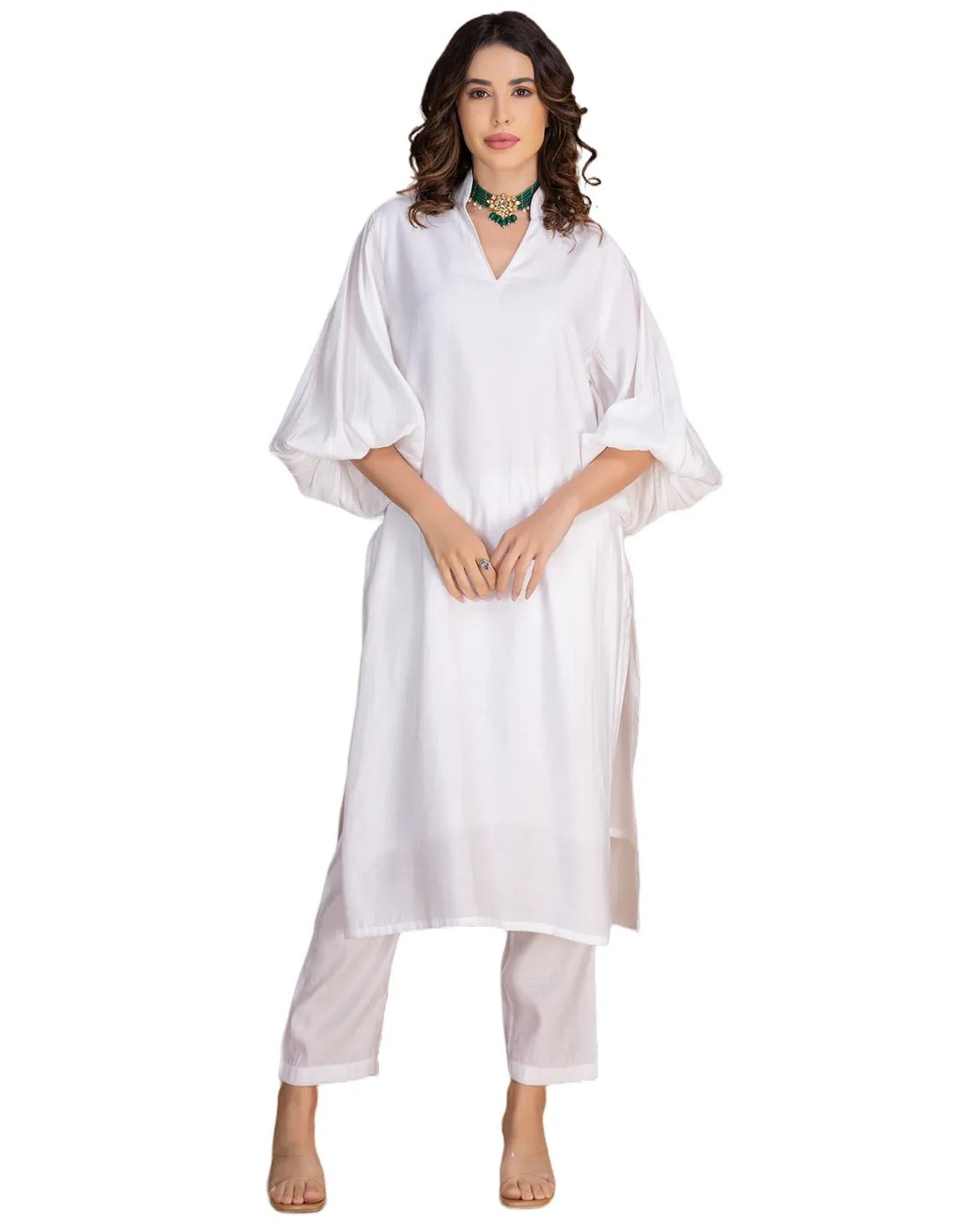 Moomaya Women's Exclusive 2-Piece Kurta & Pant Ethnic Wear Set