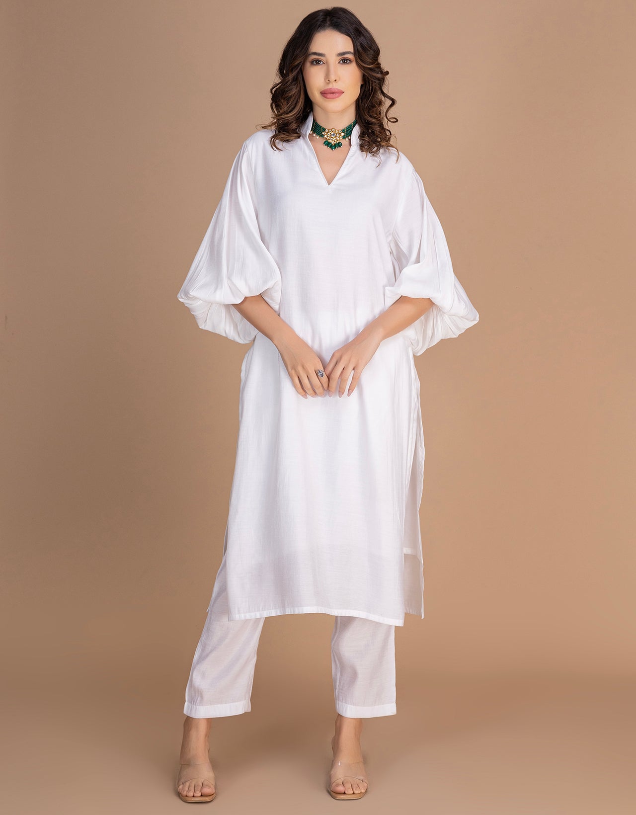 Moomaya Women's Exclusive 2-Piece Kurta & Pant Ethnic Wear Set