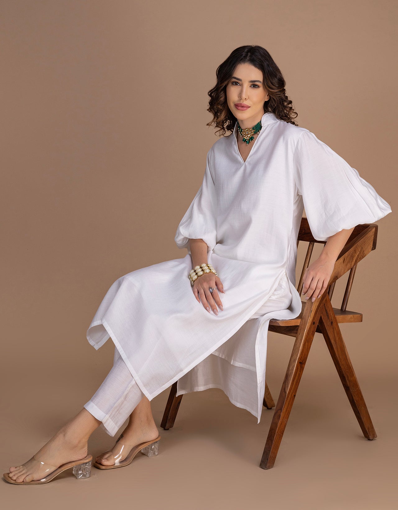 Moomaya Women's Exclusive 2-Piece Kurta & Pant Ethnic Wear Set