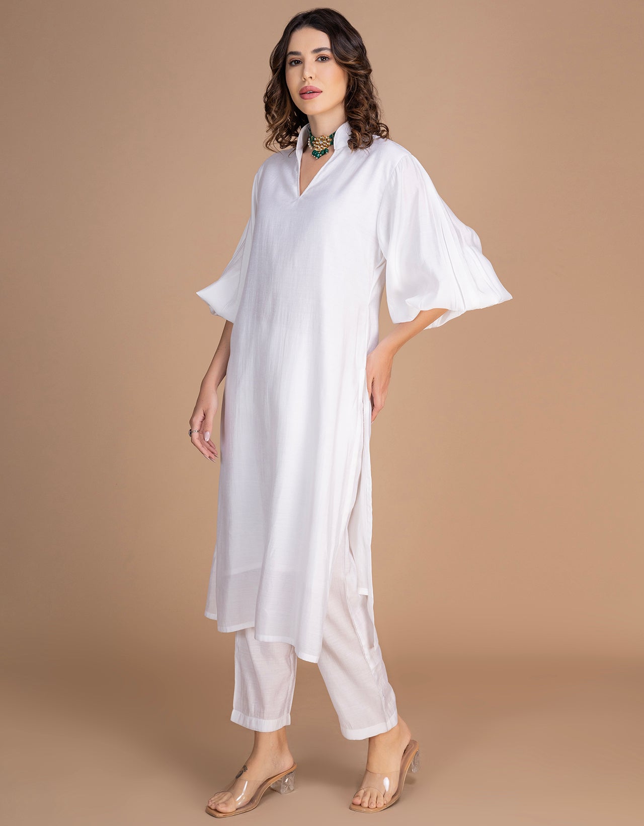 Moomaya Women's Exclusive 2-Piece Kurta & Pant Ethnic Wear Set