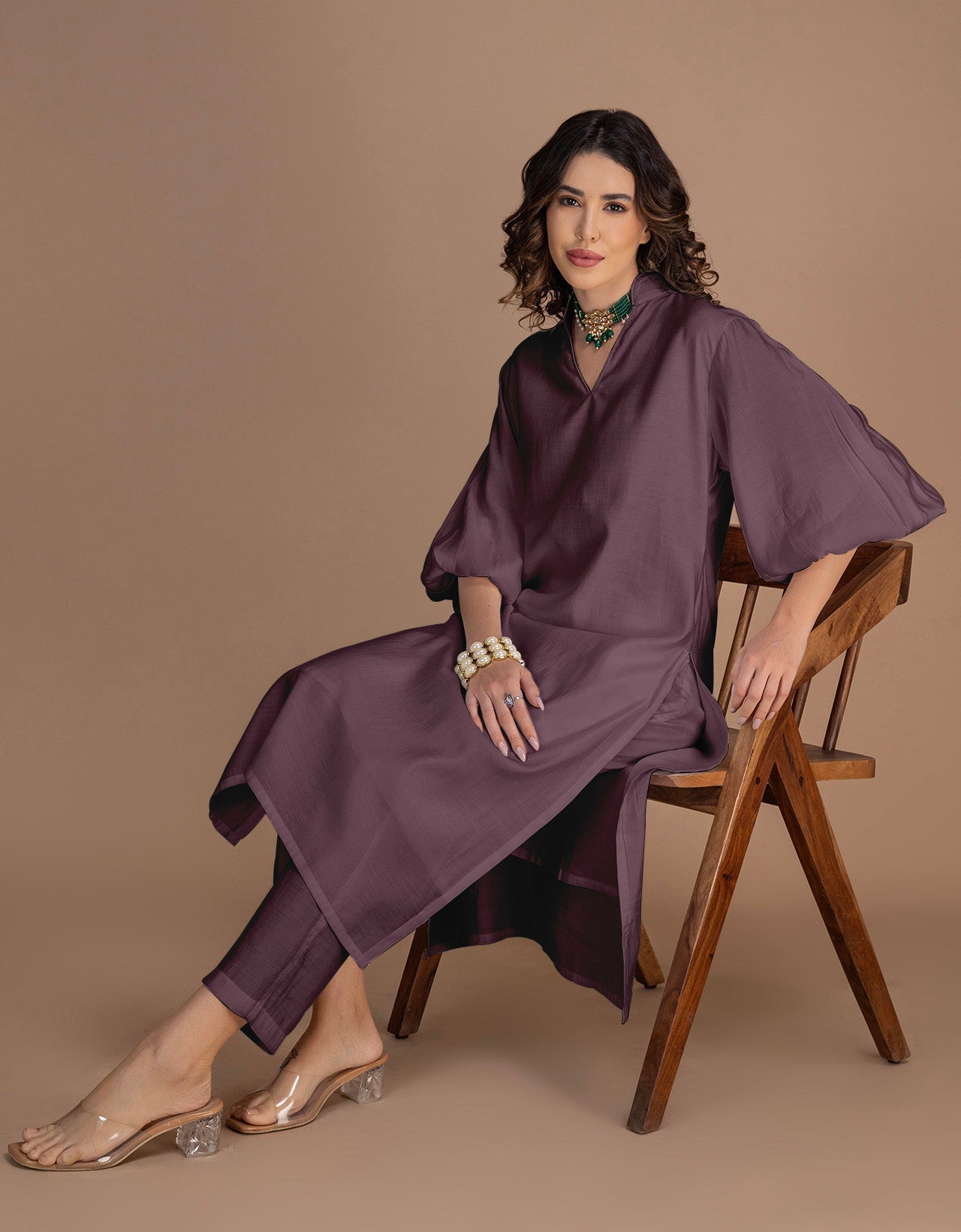 Moomaya Women's Exclusive 2-Piece Kurta & Pant Ethnic Wear Set