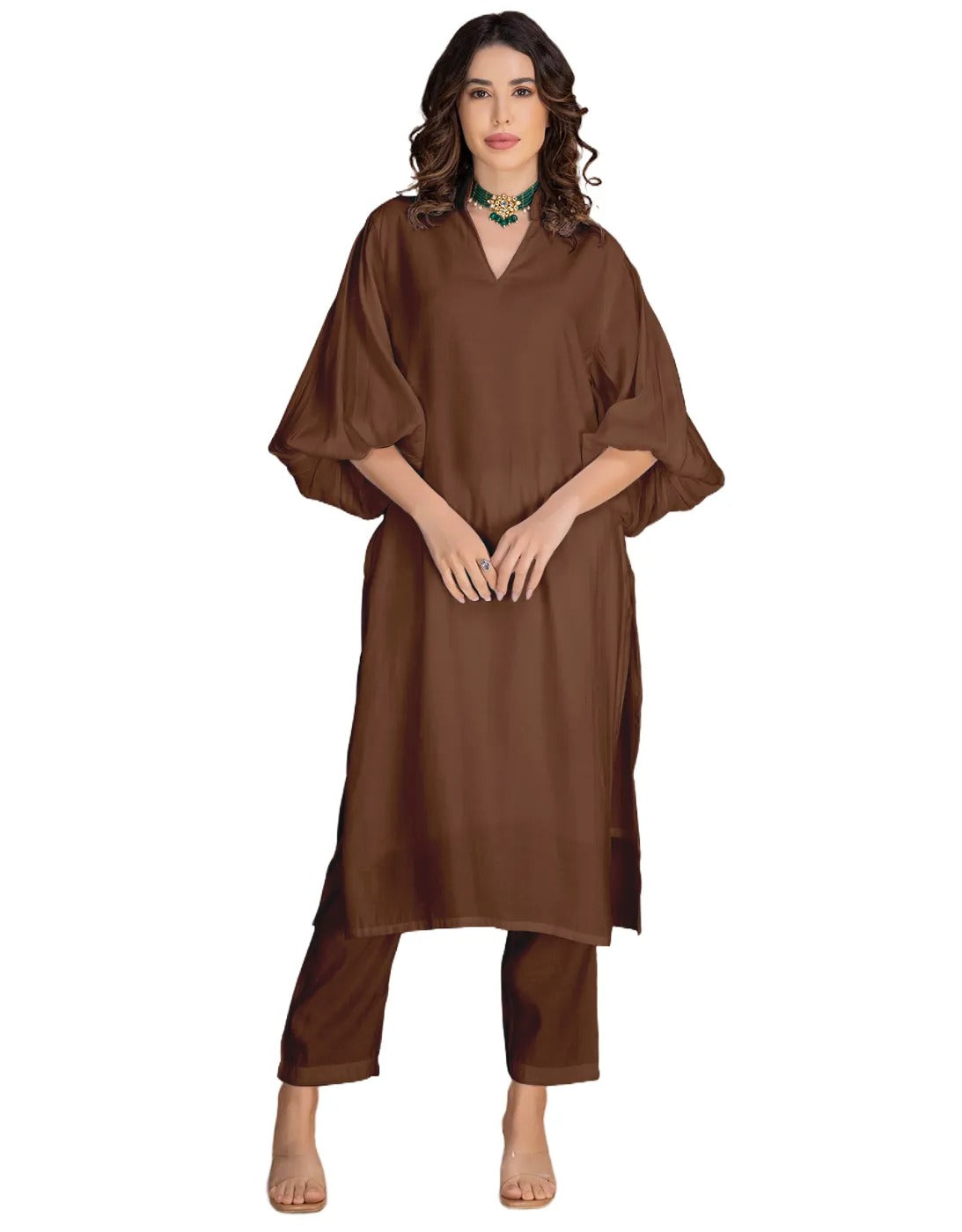 Moomaya Women's Exclusive 2-Piece Kurta & Pant Ethnic Wear Set