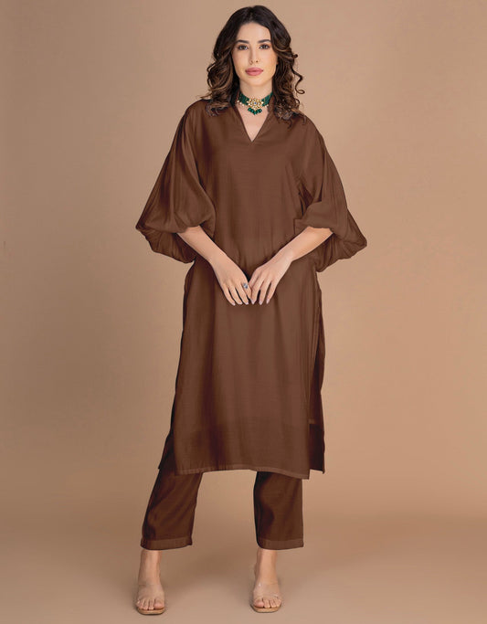 Moomaya Women's Exclusive 2-Piece Kurta & Pant Ethnic Wear Set