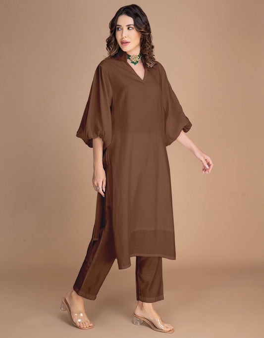 Moomaya Women's Exclusive 2-Piece Kurta & Pant Ethnic Wear Set