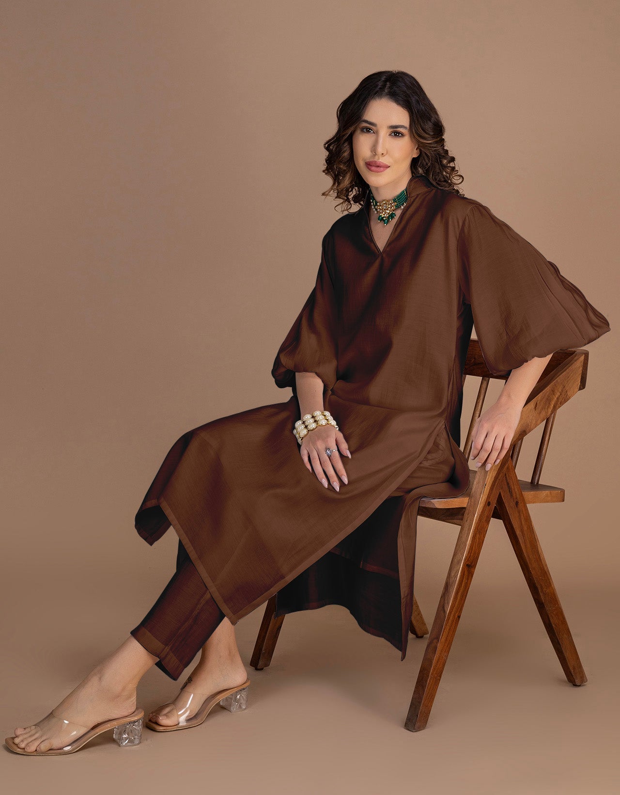 Moomaya Women's Exclusive 2-Piece Kurta & Pant Ethnic Wear Set