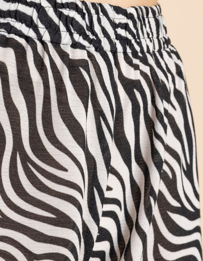 Wide Leg Printed Palazzo Pants