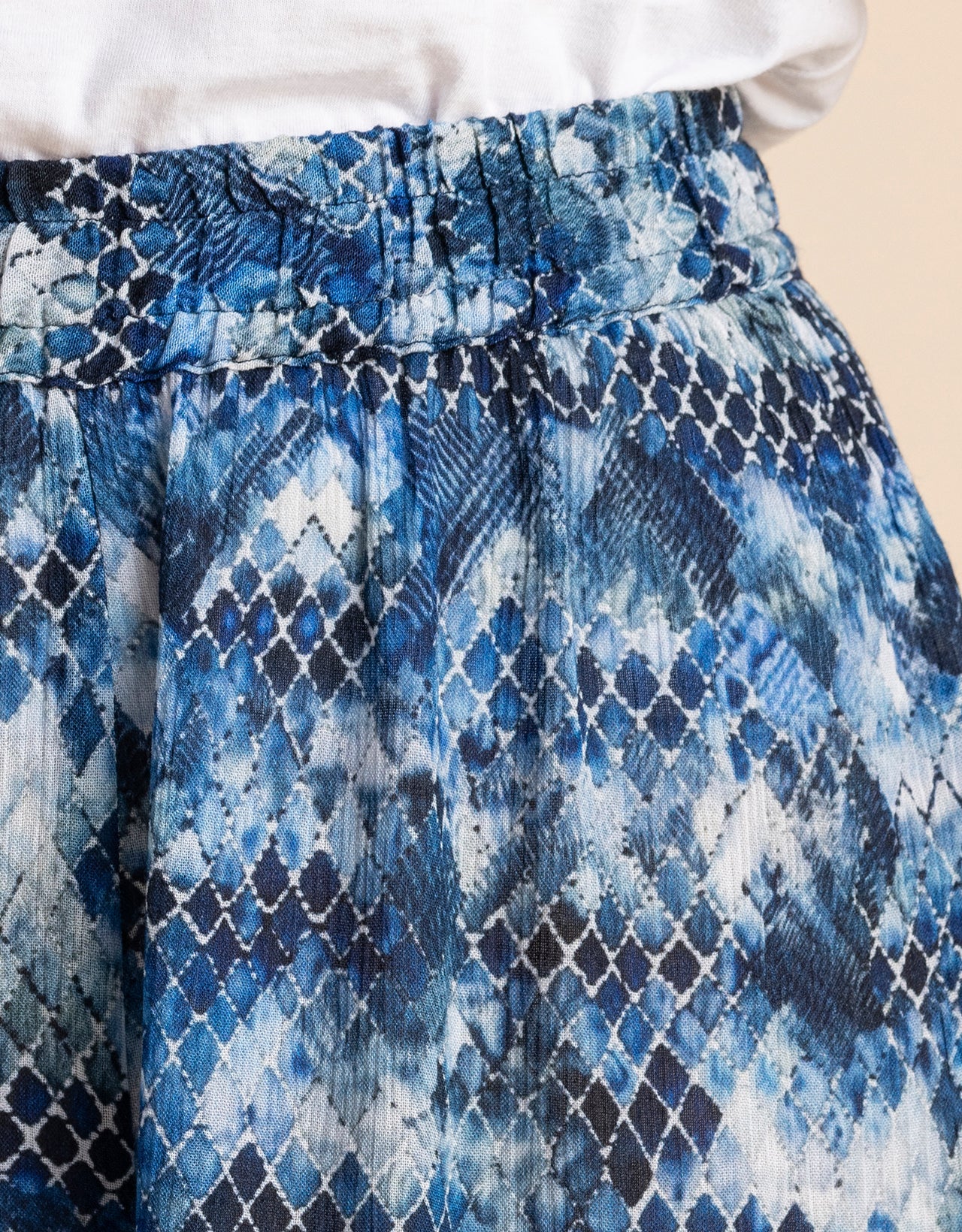 Wide Leg Printed Palazzo Pants