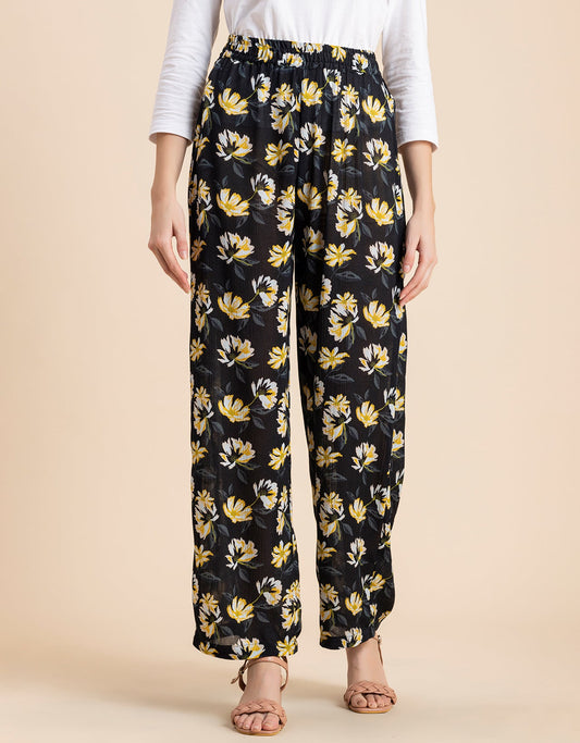 Wide Leg Printed Palazzo Pants