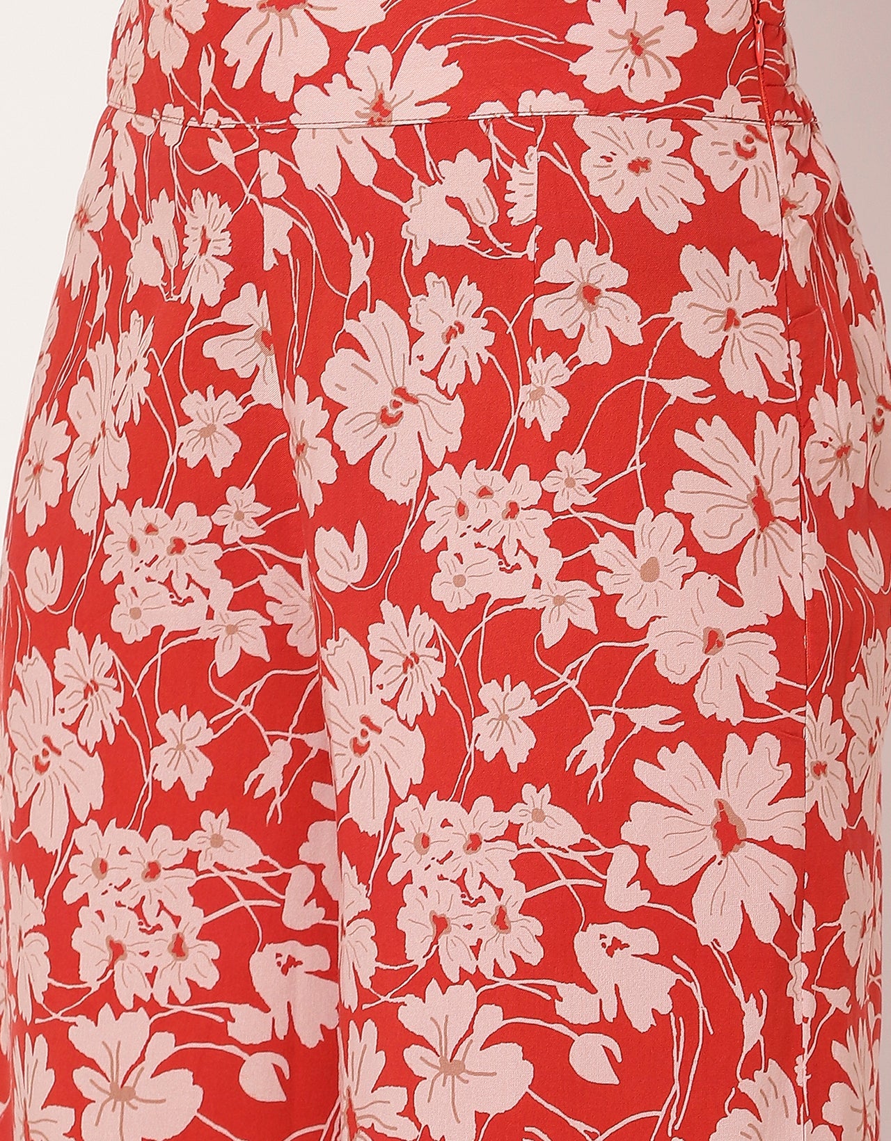 Women's High Waist Ankle Length Palazzo Pants