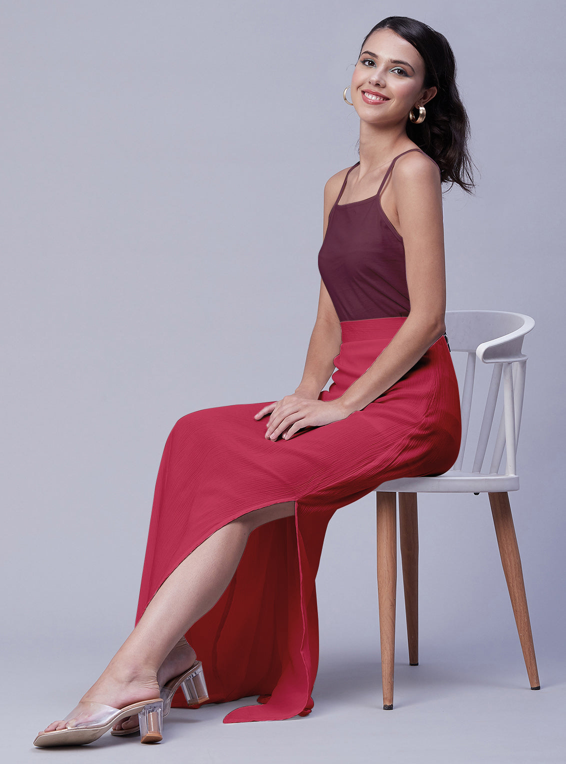 Side Slit Asymmetrical