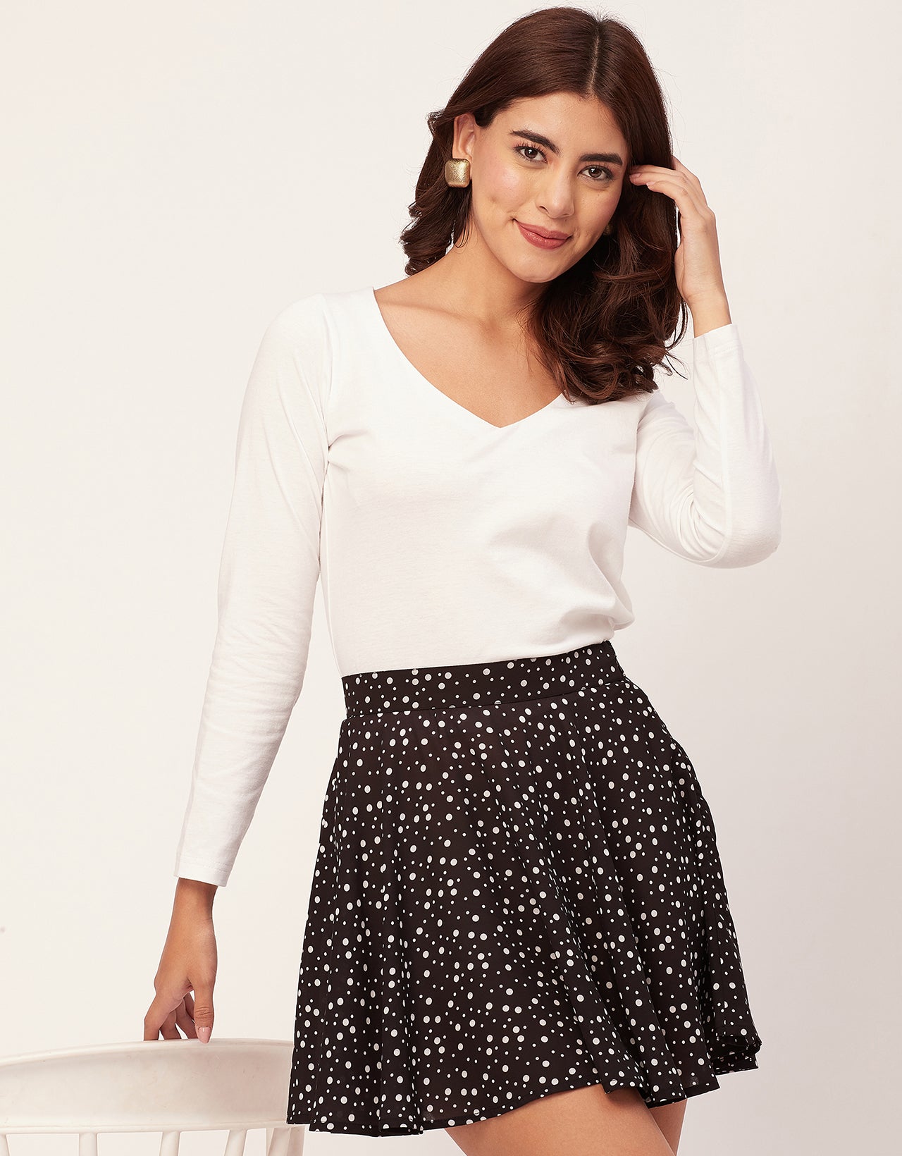 Mini Skirts, Elastic Waist