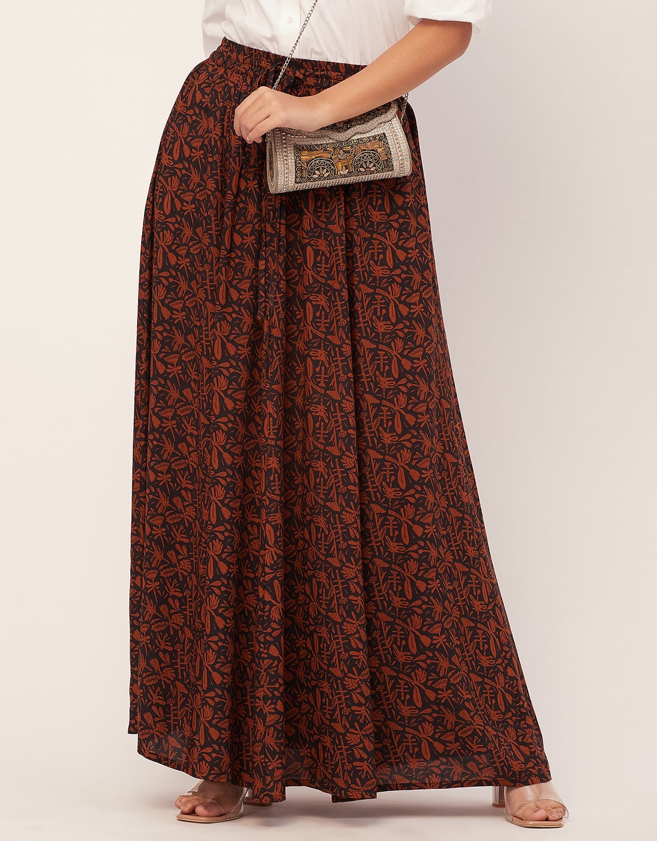 Maxi Skirt, Elastic Waist