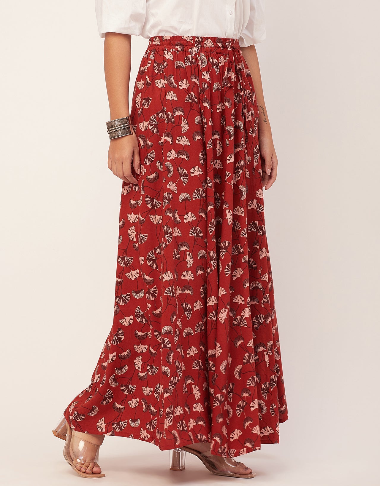 Maxi Skirt, Elastic Waist