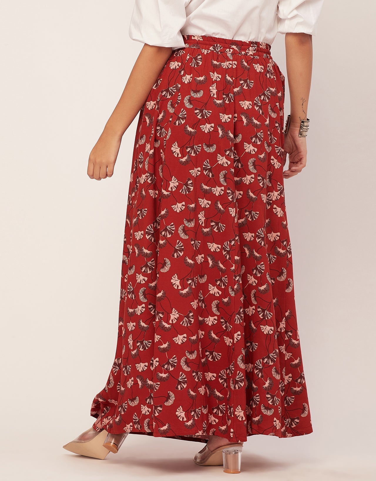 Maxi Skirt, Elastic Waist