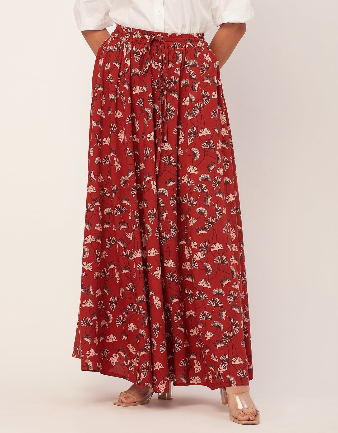 Maxi Skirt, Elastic Waist