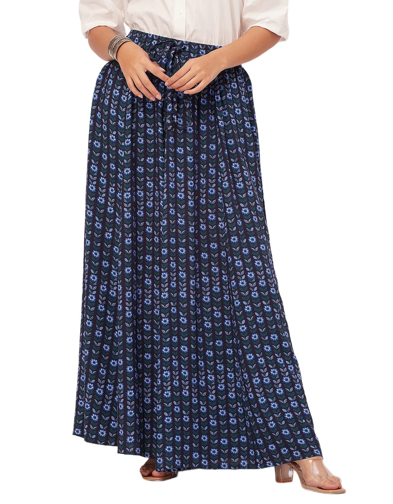 Maxi Skirt, Elastic Waist