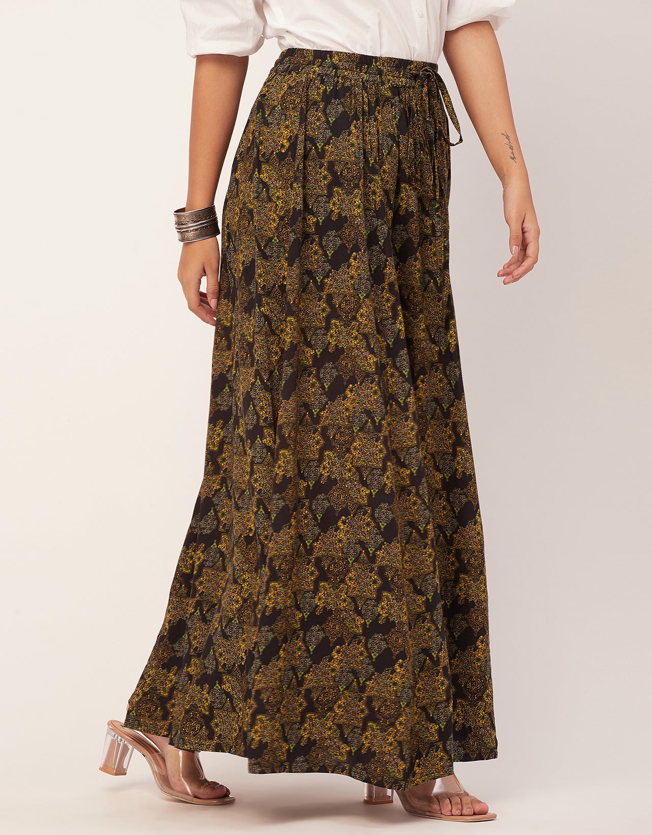 Maxi Skirt, Elastic Waist