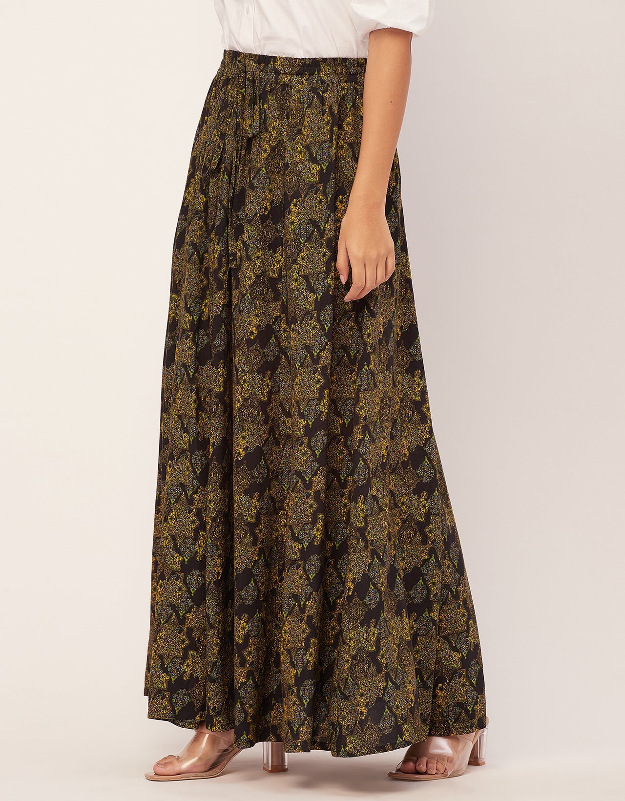 Maxi Skirt, Elastic Waist