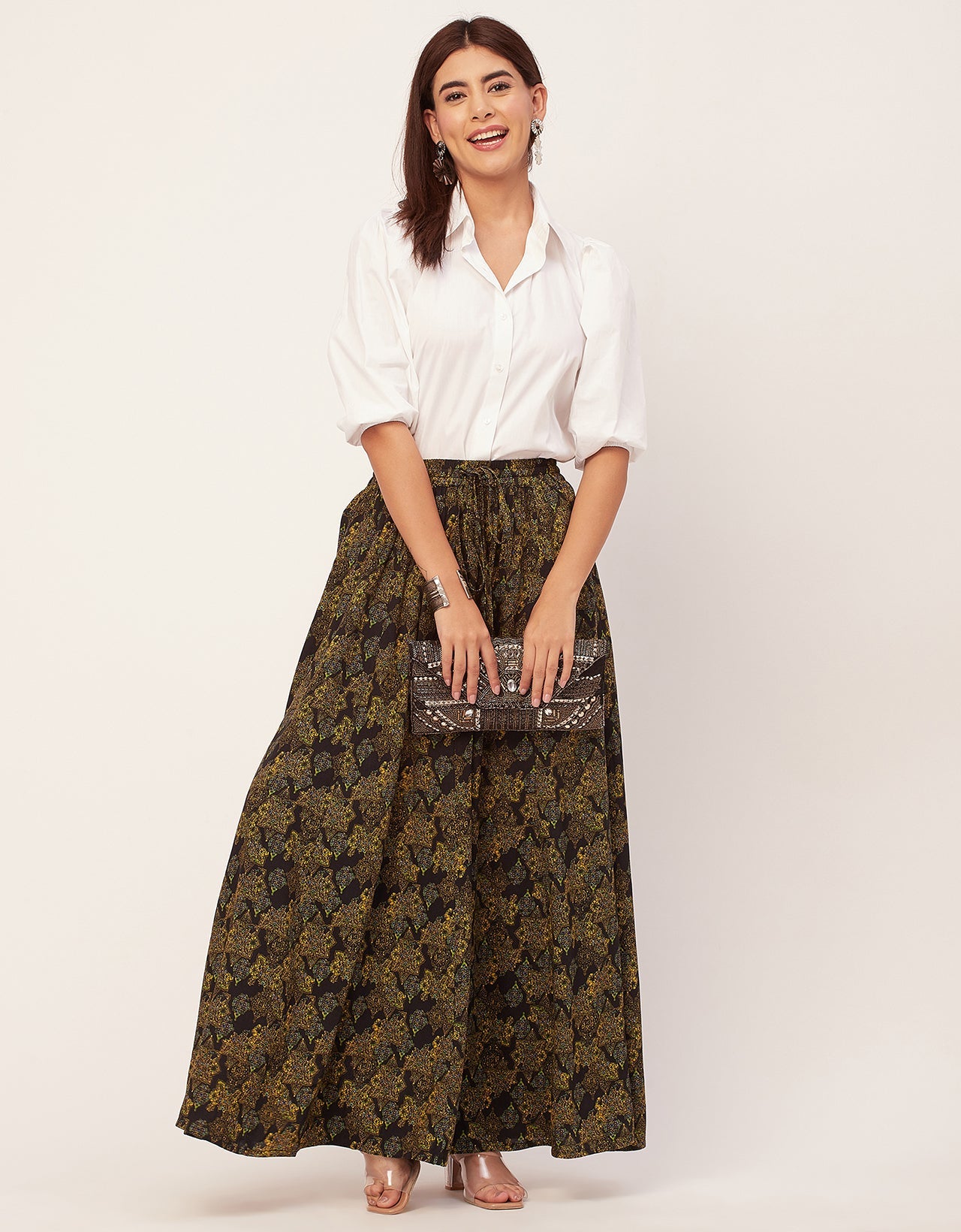 Maxi Skirt, Elastic Waist