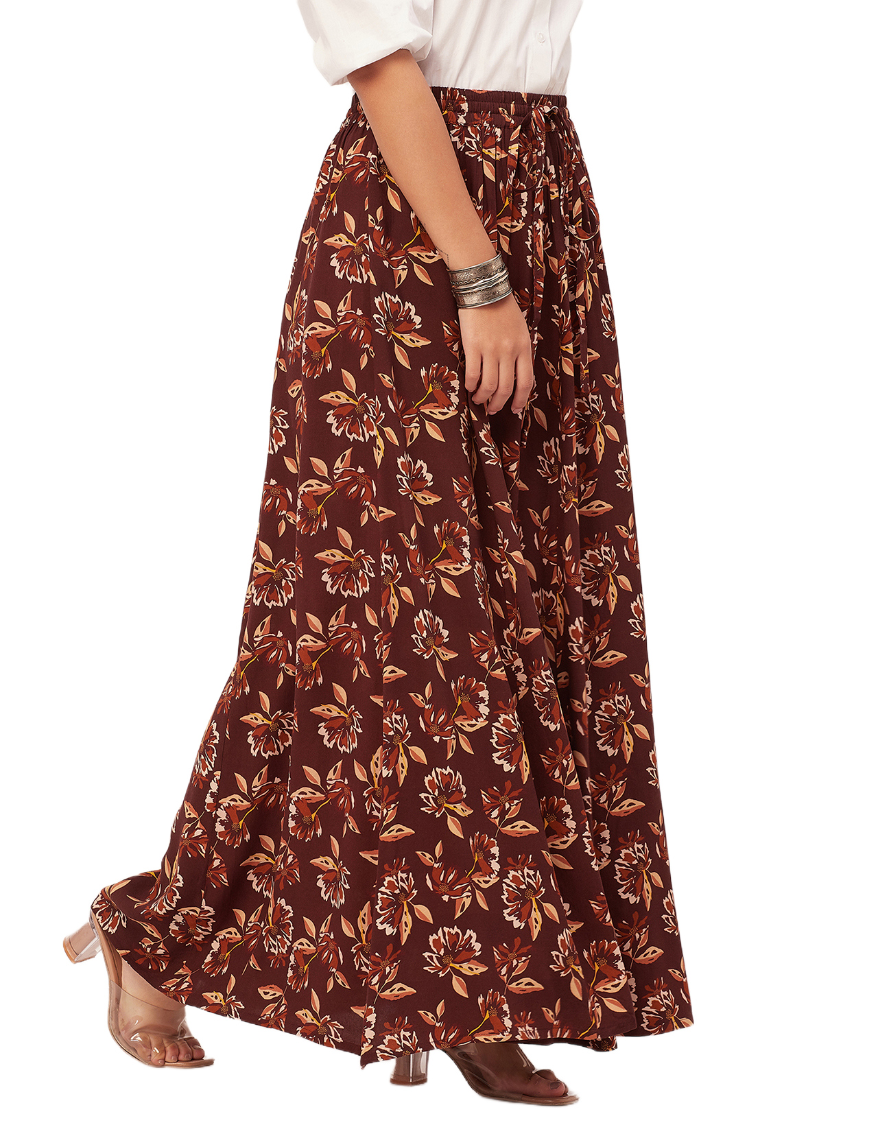 Maxi Skirt, Elastic Waist