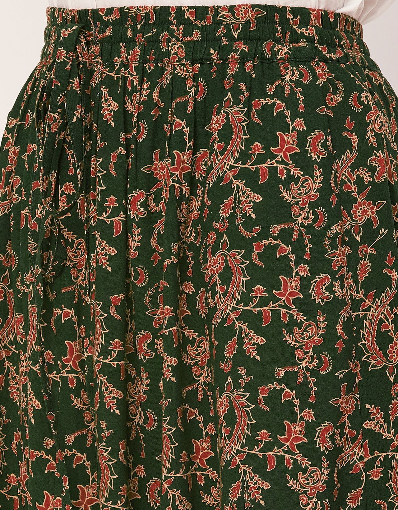 Maxi Skirt, Elastic Waist