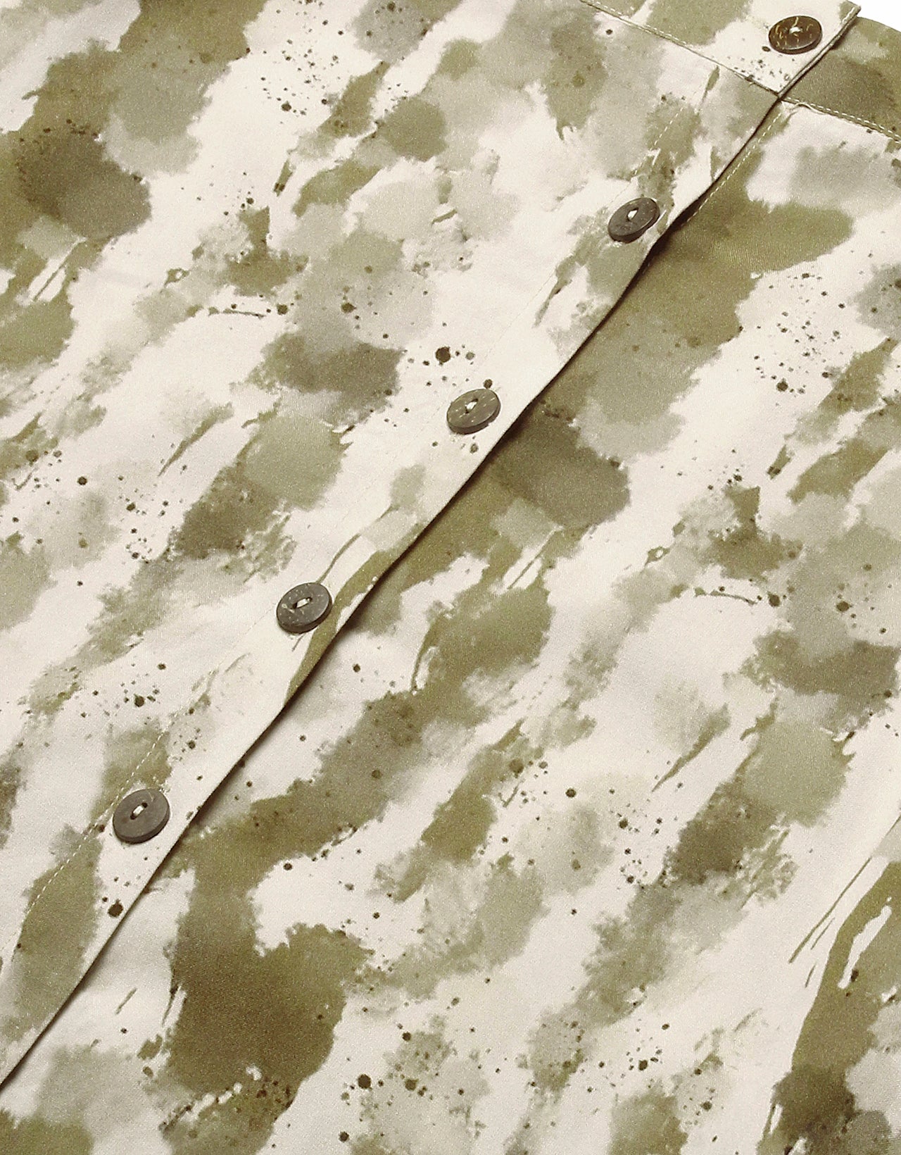 A-Line Skirt, Buttoned Midi