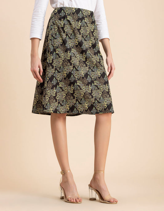 A-Line Skirt, Elastic Waist