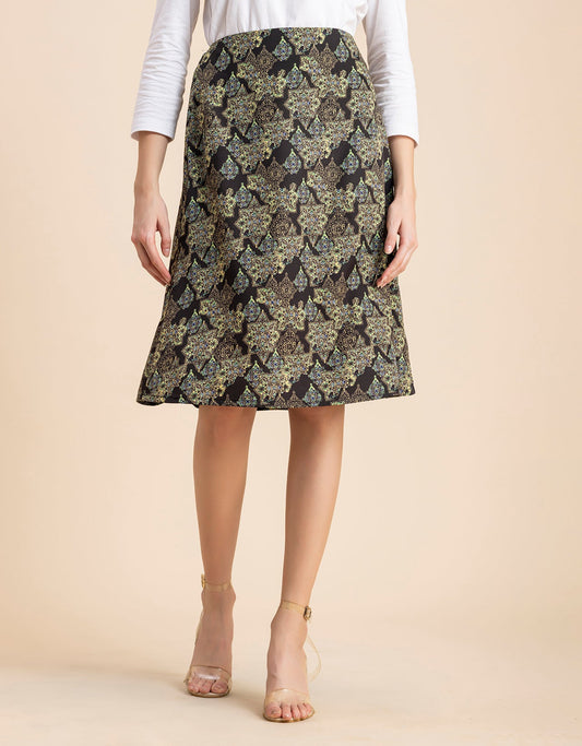 A-Line Skirt, Elastic Waist