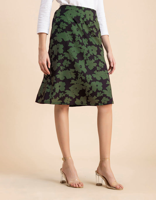 A-Line Skirt, Elastic Waist